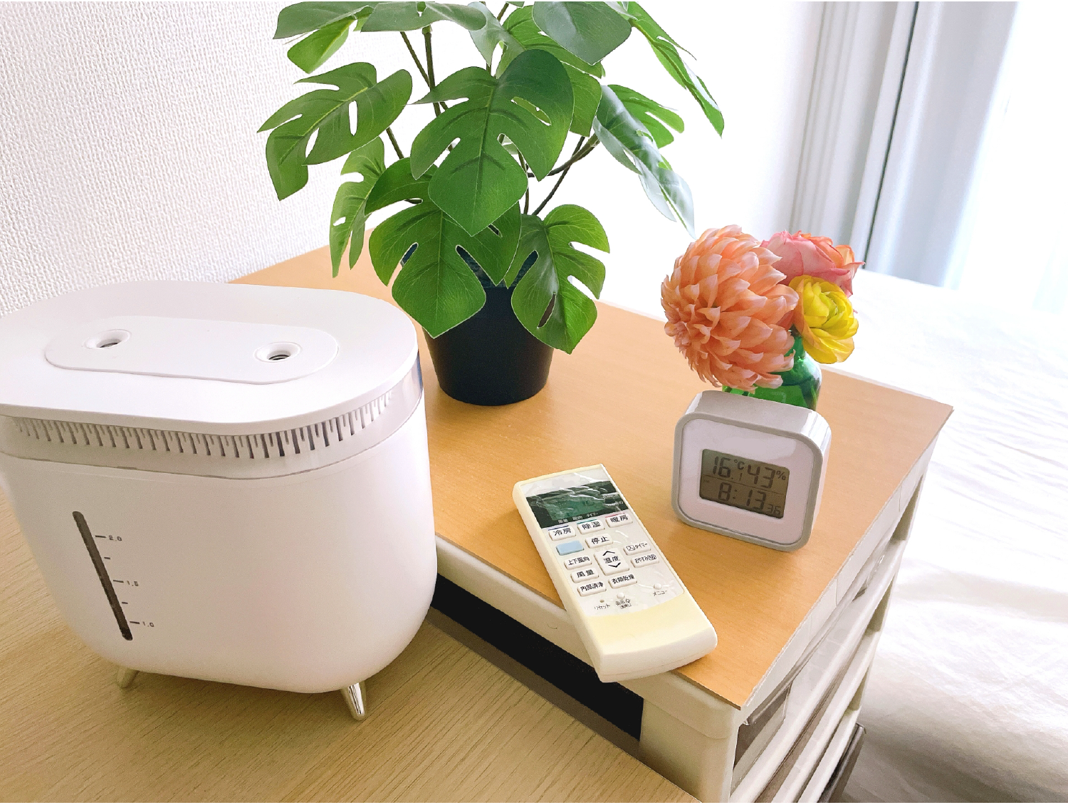 室内干しや夏のジメジメが気になるご家族のイメージ