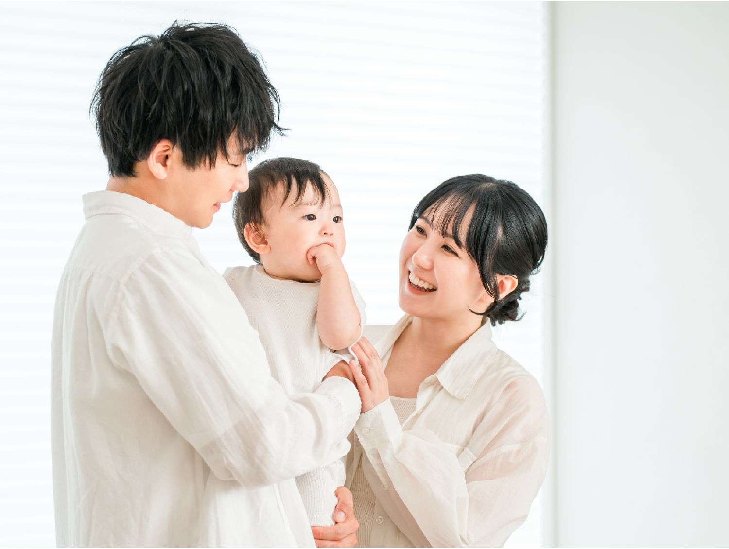 花粉や大気の汚れによる不快感を減らしたいご家族のイメージ