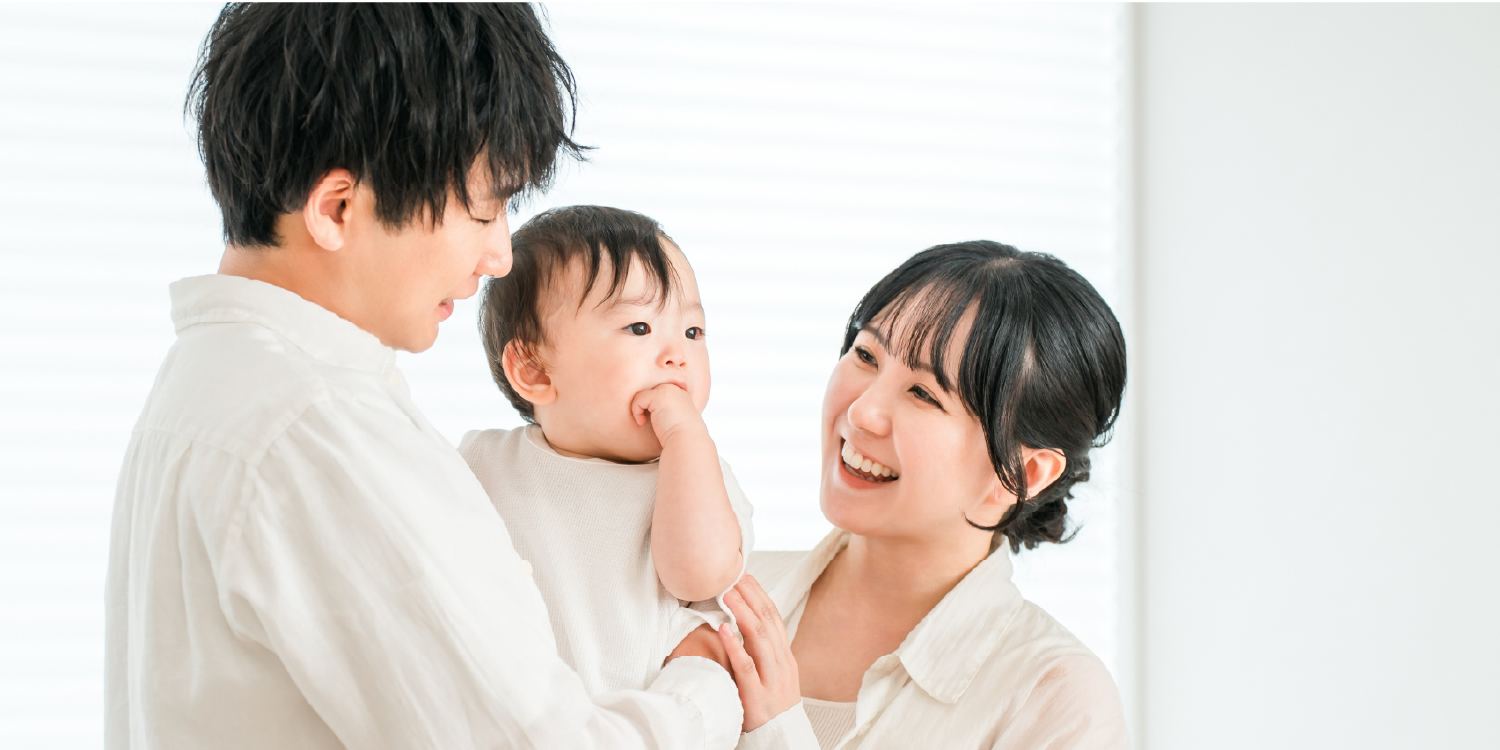 花粉や大気の汚れによる不快感を減らしたいご家族のイメージ