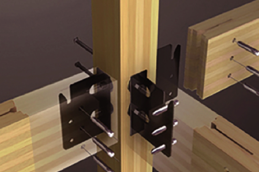 木造軸組金物工法＋パネル工法