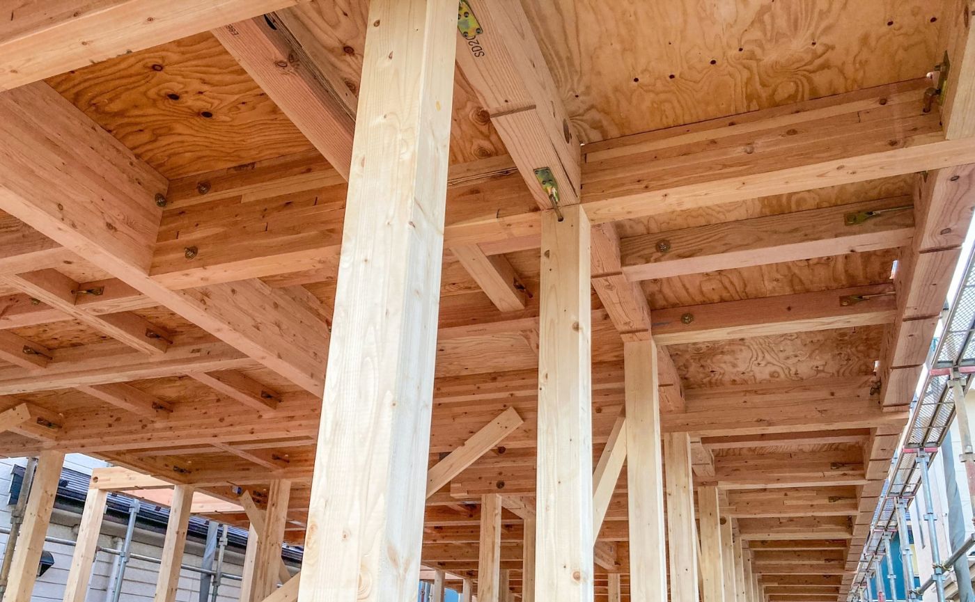 サブロク板を使用した家の構造