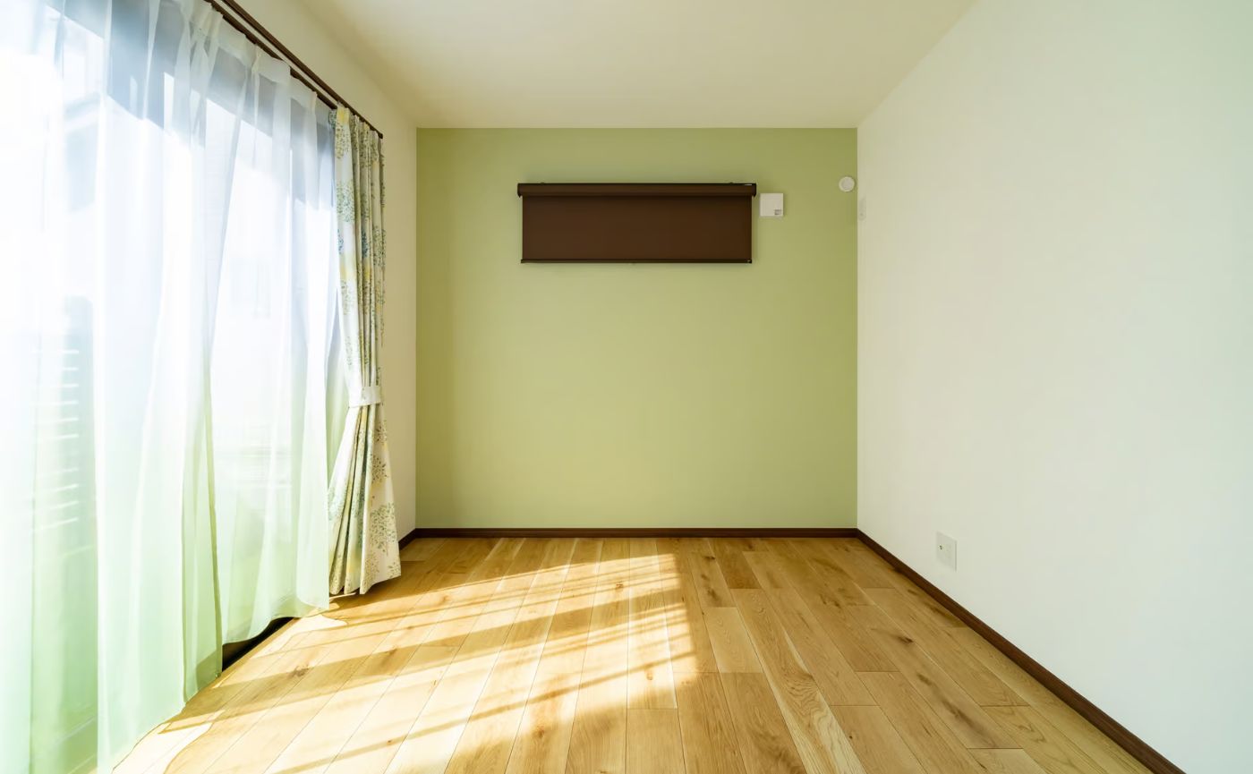 巾木のある部屋