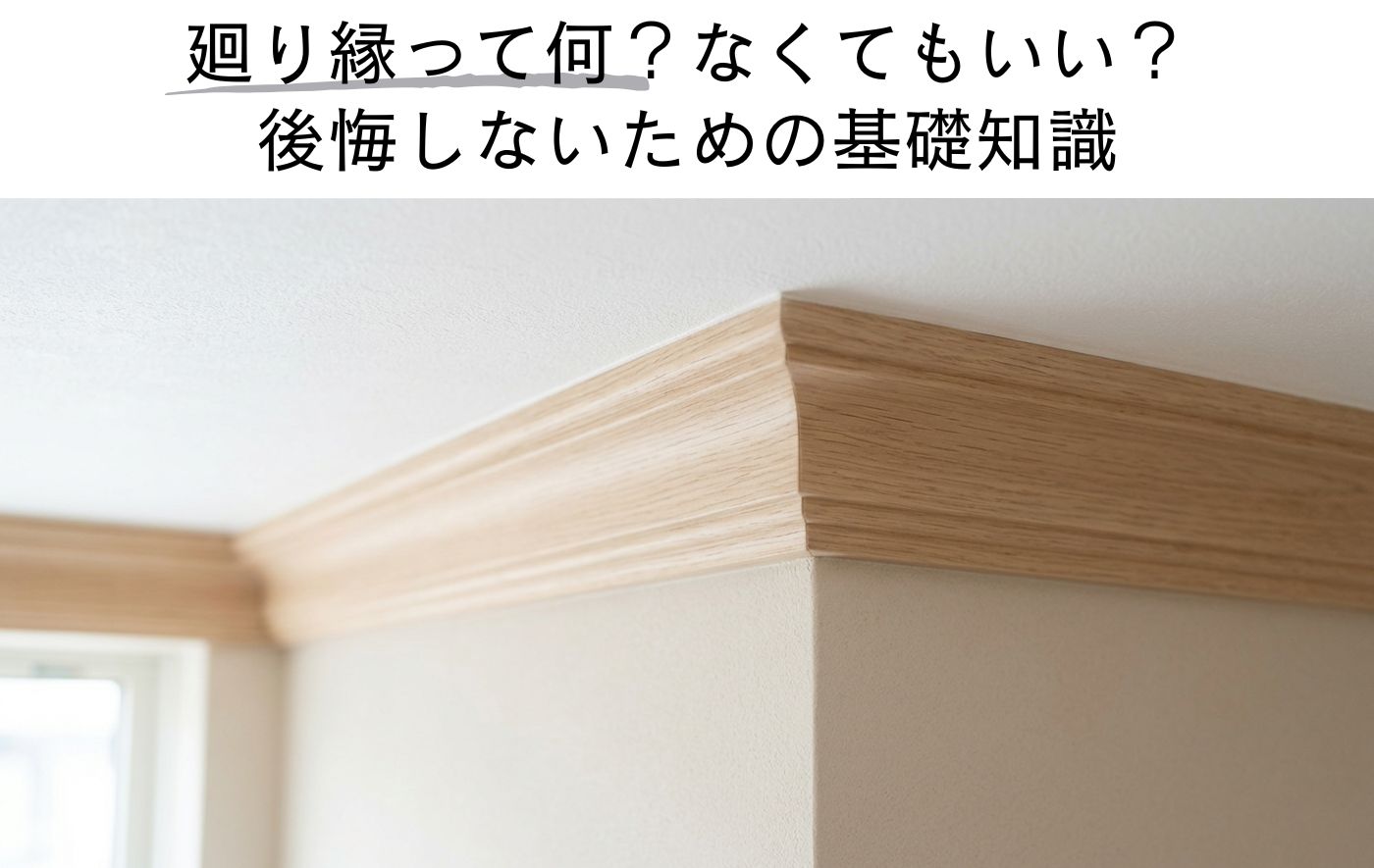 廻り縁って何？なくてもいい？ 後悔しないための基礎知識