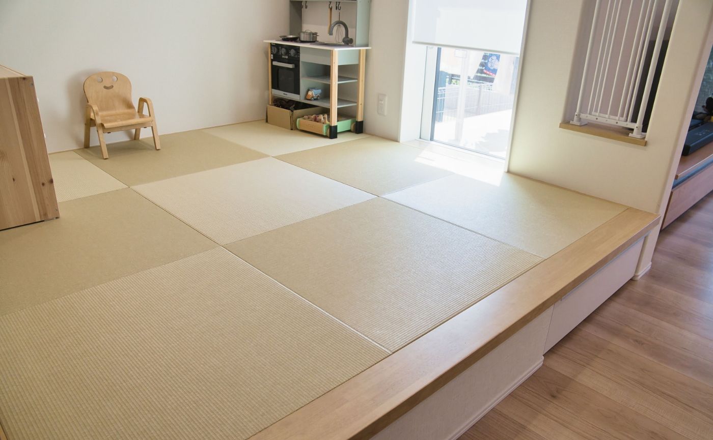 畳の子どもの遊び場