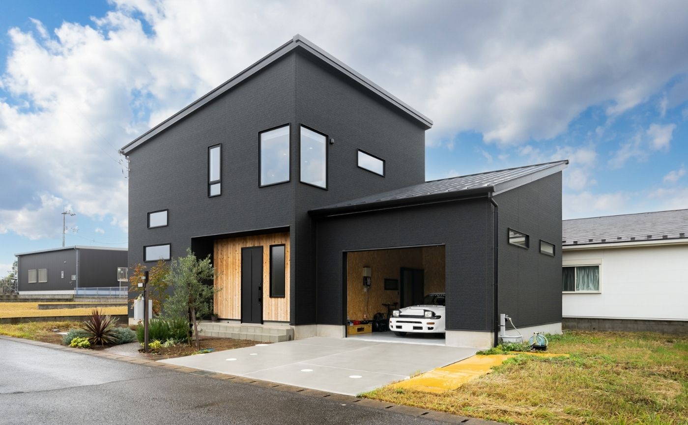 ガレージハウス施工事例